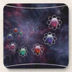 Dessous de verre de liège circulaire