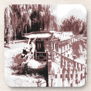 Dessous de verre de liège de bateau Dragon