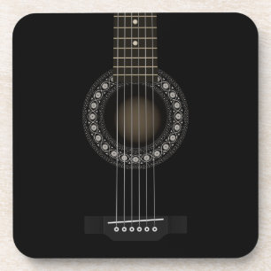 Dessous de verre de liège de guitare acoustique