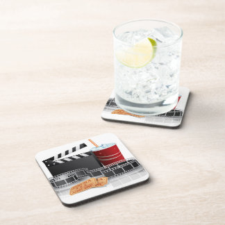 Dessous de verre de liège de SOIRÉE CINÉMA