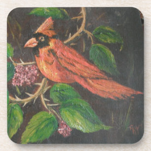 Dessous de verre de liège Ensemble Ann Hayes Peint