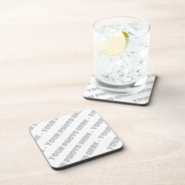 Dessous de verre de liège photo - Créez votre prop (Côté Droit)
