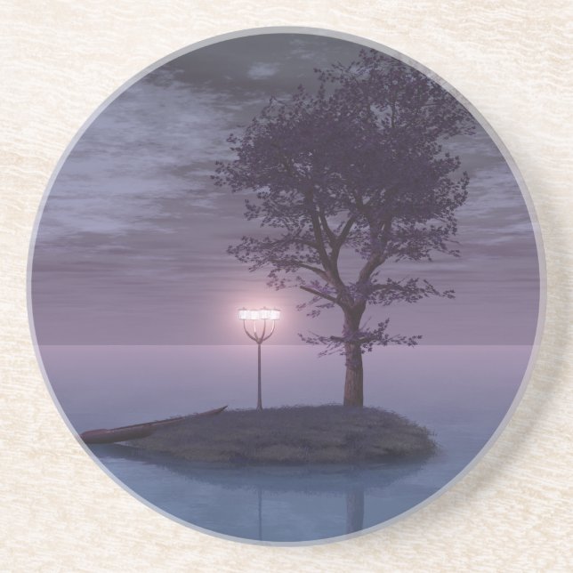 Dessous de verre de l'île des Wanderers (Devant)