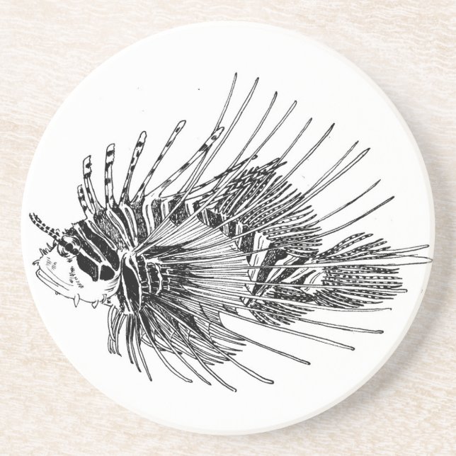 Dessous de verre de Lionfish (Devant)