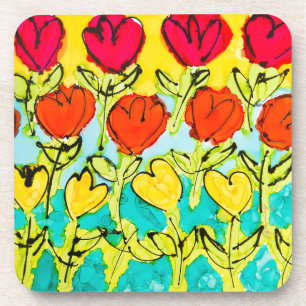 Dessous de verre de Lovitude des tulipes