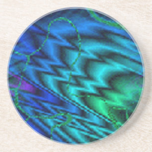 Dessous de verre de lumières du nord