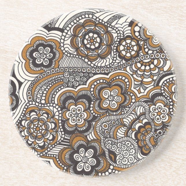 Dessous de verre de moka (Devant)