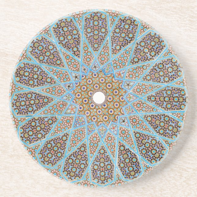 dessous de verre de mosaïque persane (Devant)
