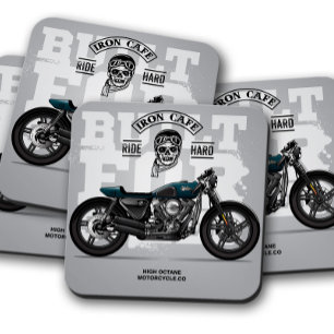 Dessous de verre de moto Iron Cafe Dessous de ve