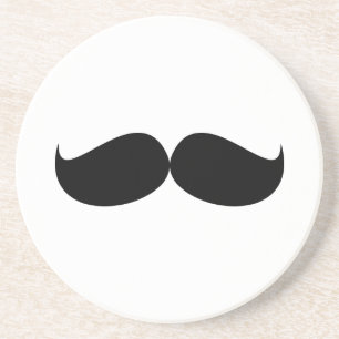 Dessous de verre de moustache