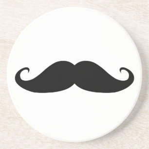 Dessous de verre de moustache !
