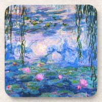 Dessous de verre de nénuphars de Monet