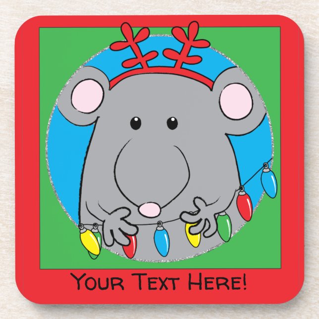 Dessous de verre de Noël Joyeux Noël (Devant)