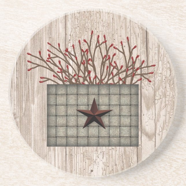 Dessous de verre de panier à briet Pip (Devant)