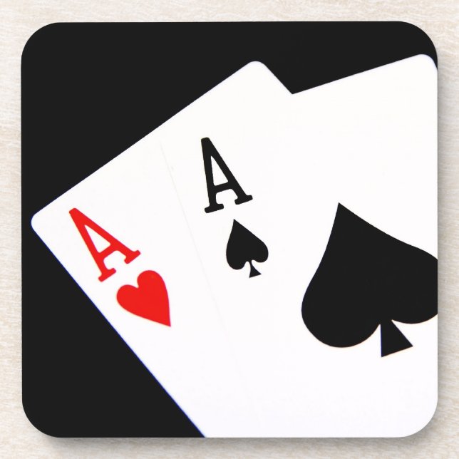 Dessous de verre de poker (Devant)