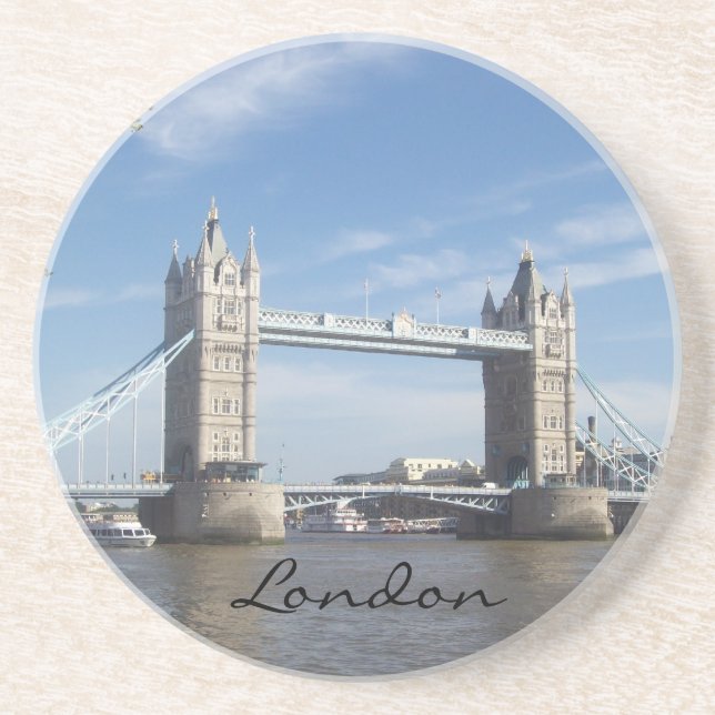 Dessous de verre de pont de tour (Devant)