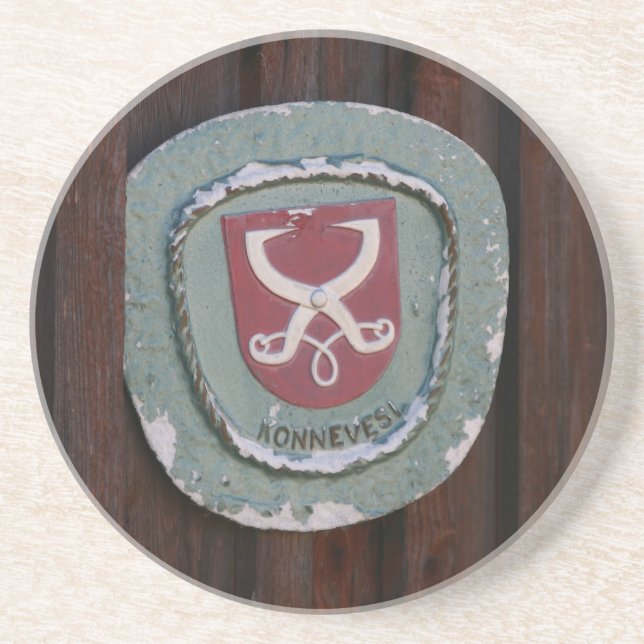 Dessous de verre de porte Konnevesi (Devant)