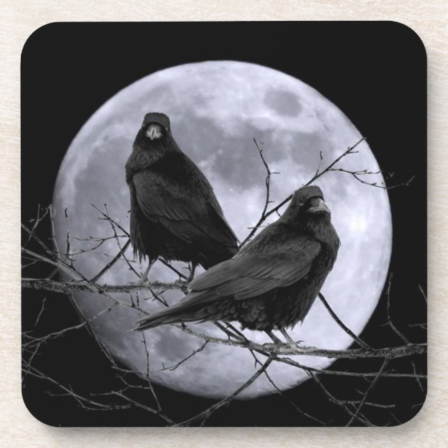 Dessous de verre de Raven (Devant)