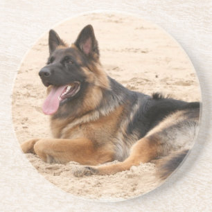 Dessous de verre de repos de chien de berger