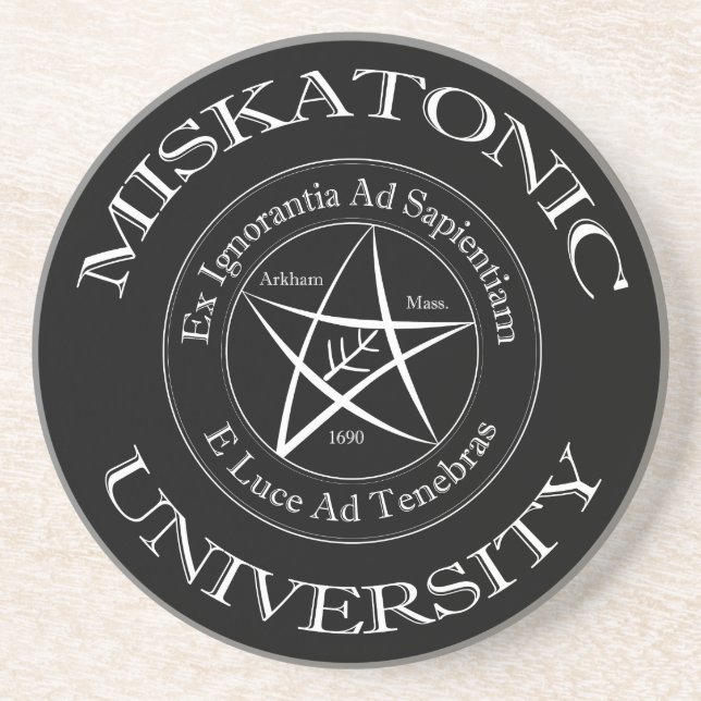 Dessous de verre de Sandstone de l'Université Misk (Devant)