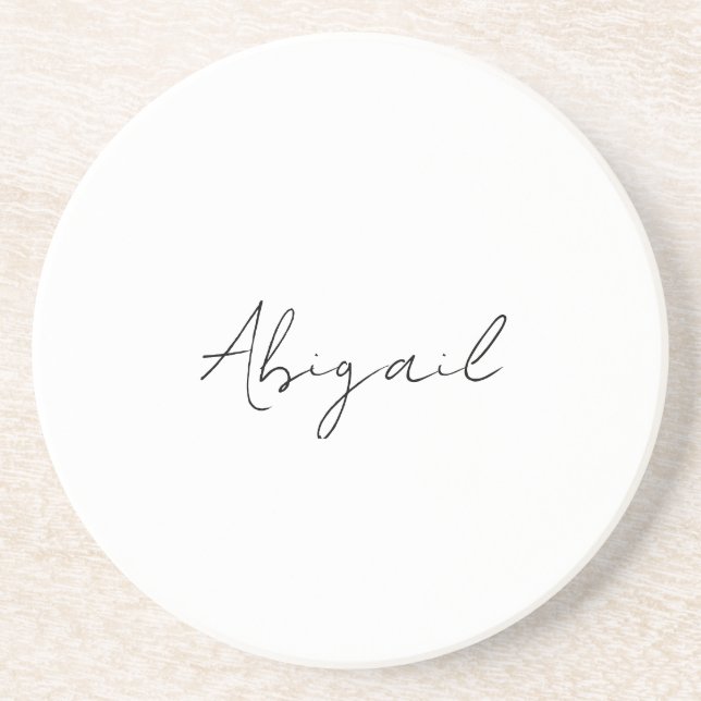 Dessous de verre de table de vacances personnalisé (Devant)