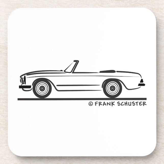 Dessous-de-verre Décapotable de Mercedes (Devant)