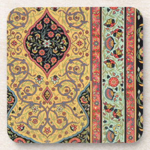 Dessous-de-verre Décoration persane, plat XXV 'd'Orn polychrome