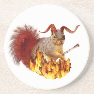 Dessous de verre d'écureuil de Krampus