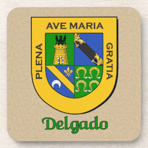 Dessous-de-verre Delgado Family Shield