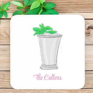 Dessous-de-verre Derby Mint Julep Personnalisé Prépa