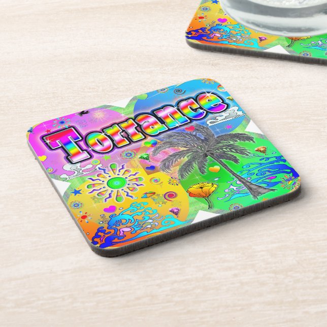 Dessous de verre des saisons du quadro-torrance (Côté gauche)