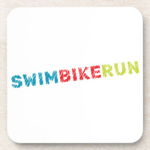 Dessous-de-verre Design de triathlon