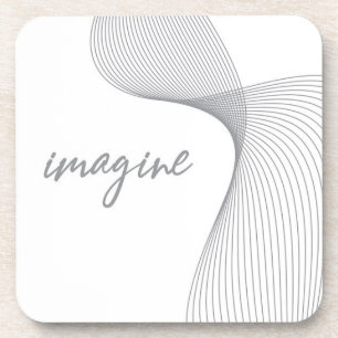 Dessous-de-verre Design graphique moderne, simple et élégant d'Imag
