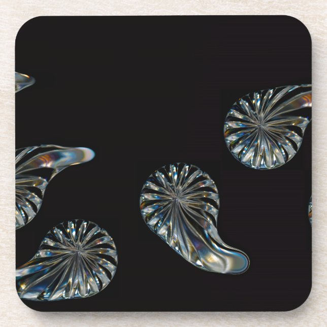 Dessous-de-verre Design irlandais - La collection Crystal (Devant)