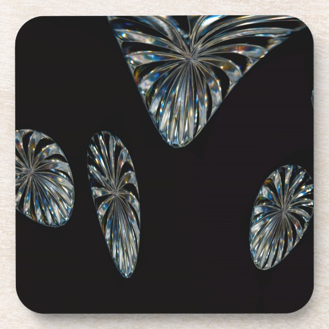Dessous-de-verre Design irlandais - La Collection Crystal (Devant)