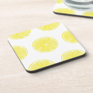Dessous-de-verre Design motif de tranches de citron
