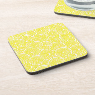 Dessous-de-verre Design motif de tranches de citron