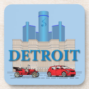 Dessous-de-verre Detroit Michigan États-Unis