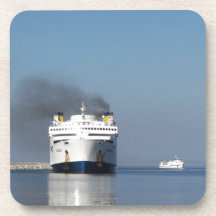 Deux ferrys en Grèce
