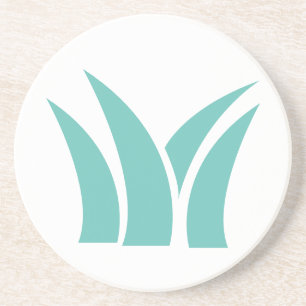 Dessous de verre d'herbe