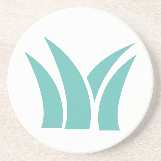 Dessous de verre d'herbe (Devant)