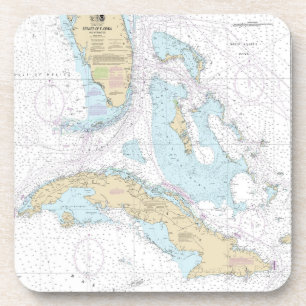 Dessous-de-verre diagramme nautique pour des caboteurs de S la