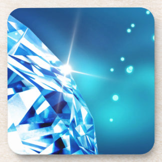 Dessous-de-verre diamant bleu