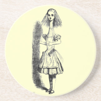 Dessous de verre d'illustration d'Alice