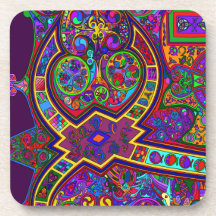 Dessous de verre d'inspiration celtique