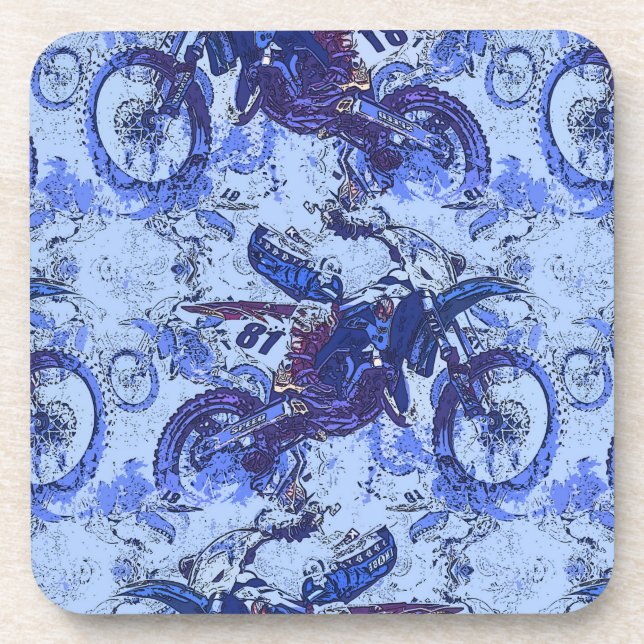 Dessous-de-verre Dirt-Bike Heaven (Devant)