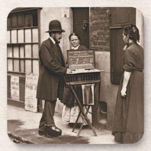 Dessous-de-verre Docteur de rue, 1876-77 (woodburytype)