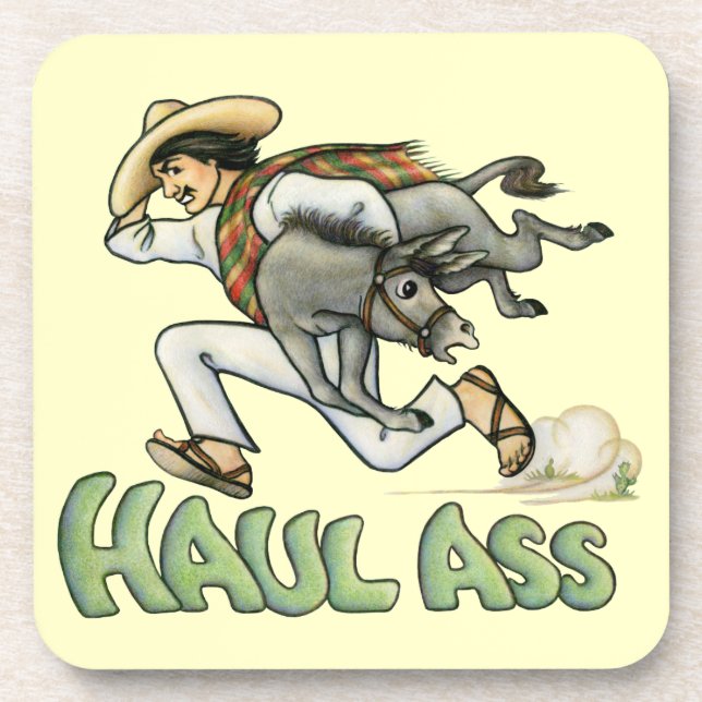 Dessous de verre Donkey (Devant)