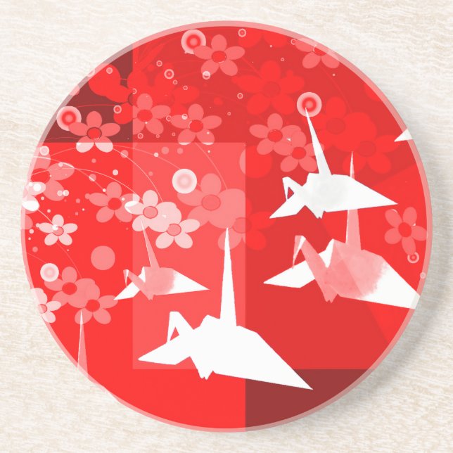 Dessous de verre d'origami (Devant)