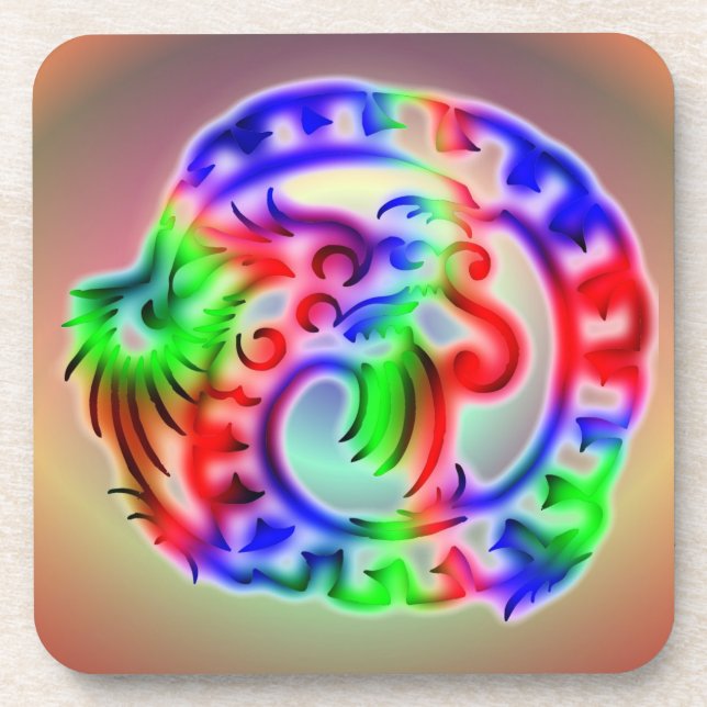 Dessous-de-verre Dragon (Devant)